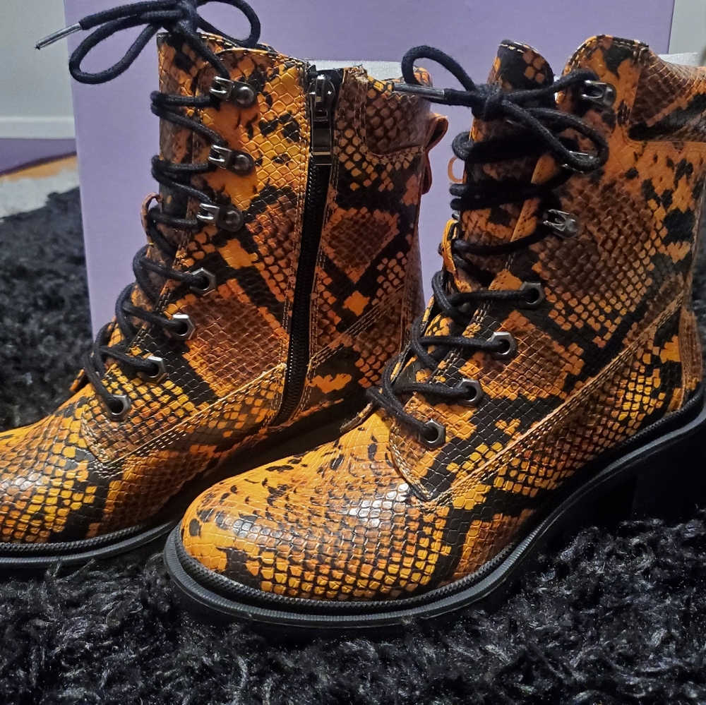 Madden Girl Combat Boots